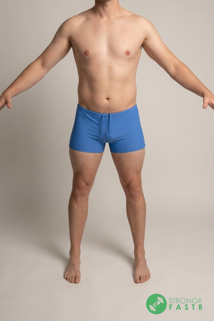 A 5'10", 180 lbs male at about 21% body fat