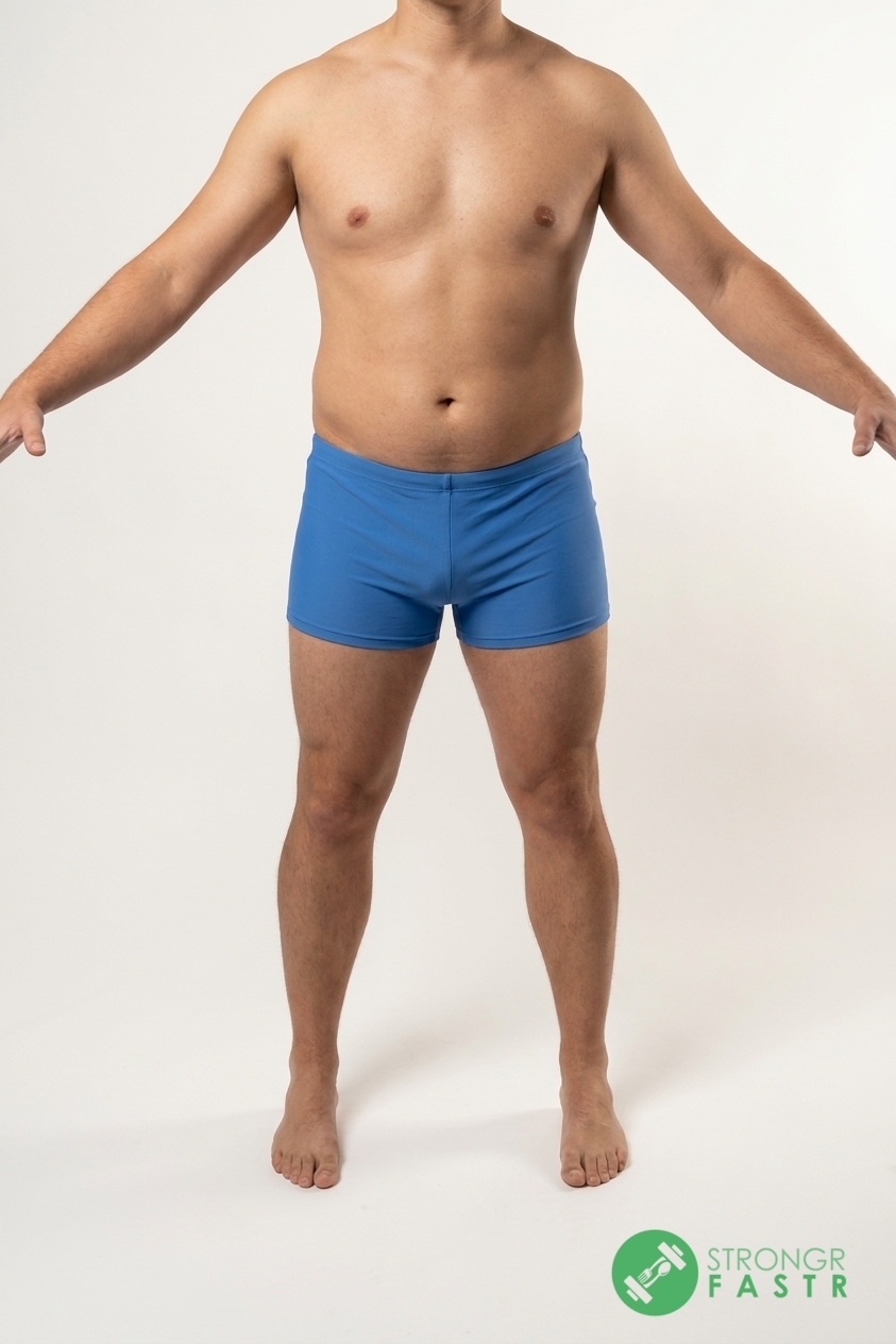 A 5'10", 210 lbs male at about 22% body fat