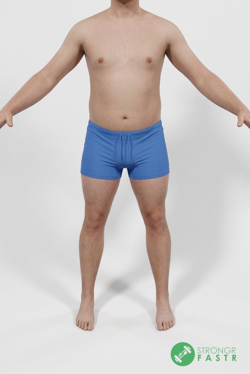 A 6 foot, 210 lbs male at about 26% body fat