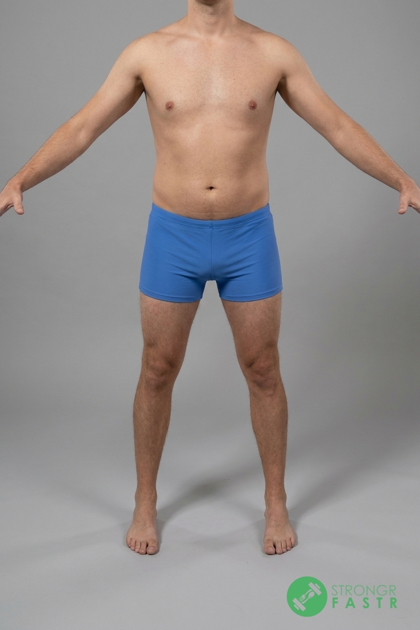 A 5'8", 150 lbs male at about 22% body fat