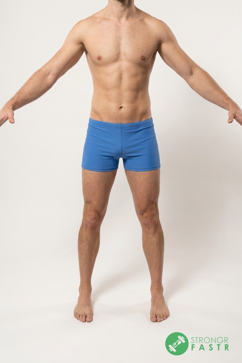 A 6'3", 190 lbs male at about 11% body fat