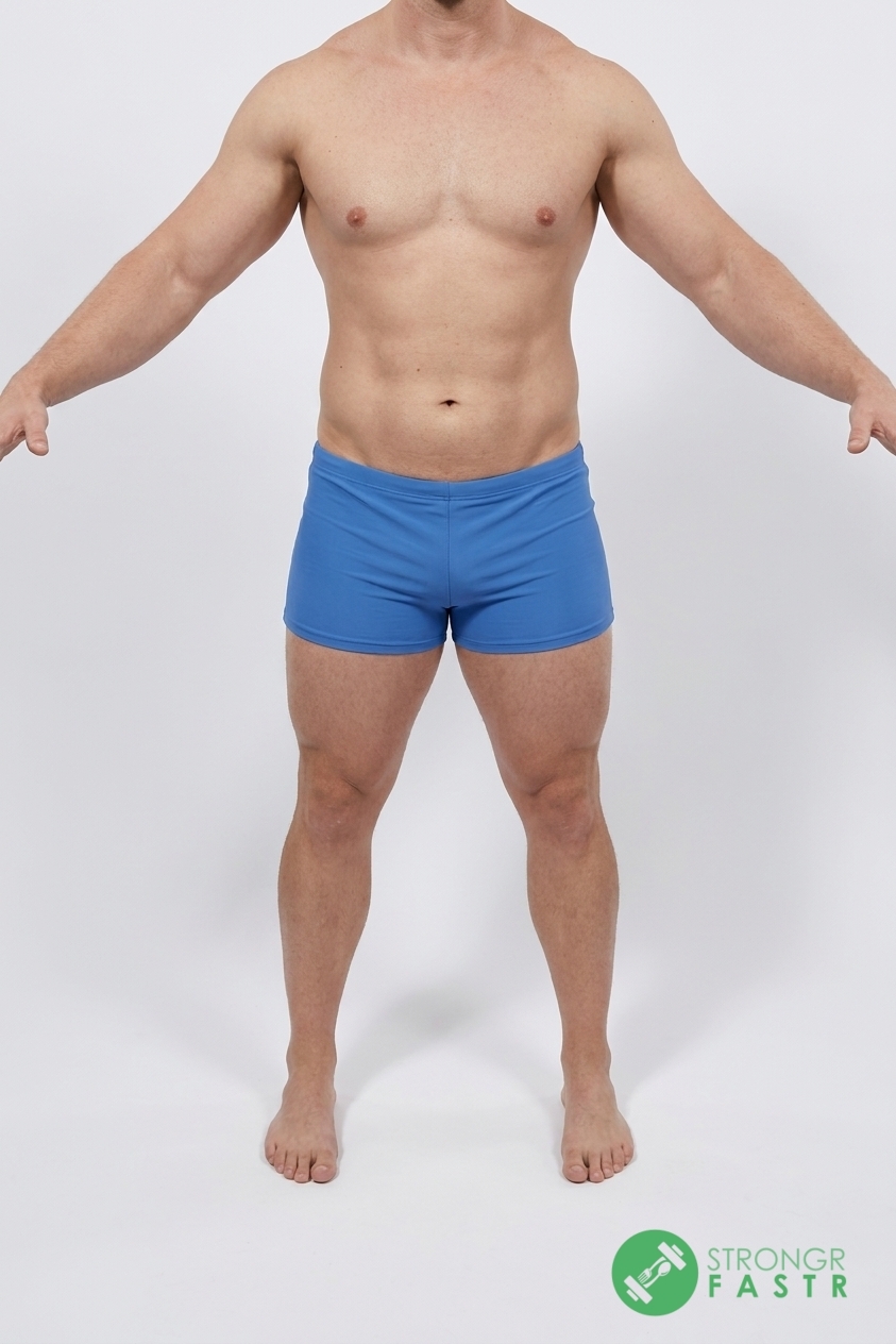 A 6'3", 240 lbs male at about 15% body fat
