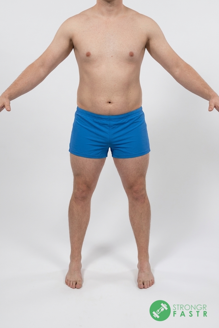 A 5'6", 170 lbs male at about 21% body fat