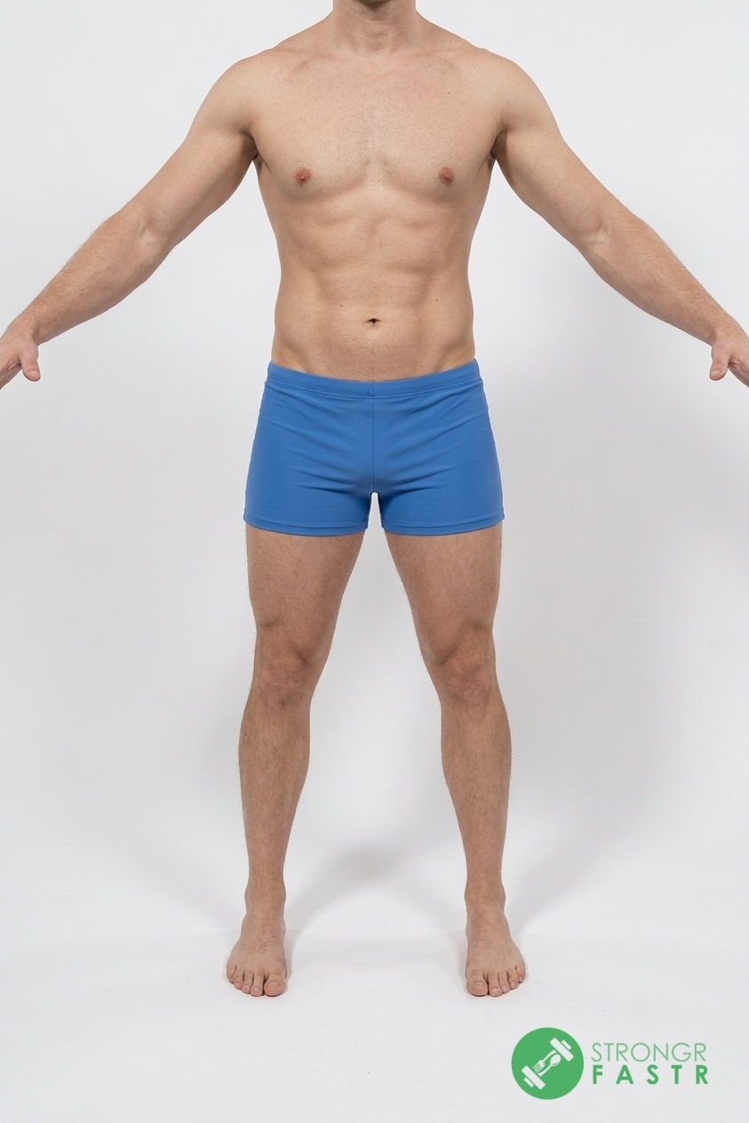 A 6'3", 220 lbs male at about 15% body fat