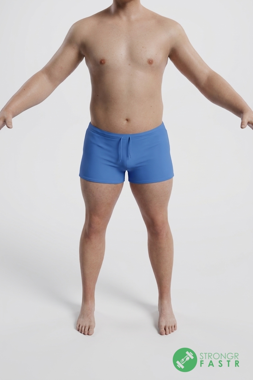 A 5'9", 200 lbs male at about 23% body fat