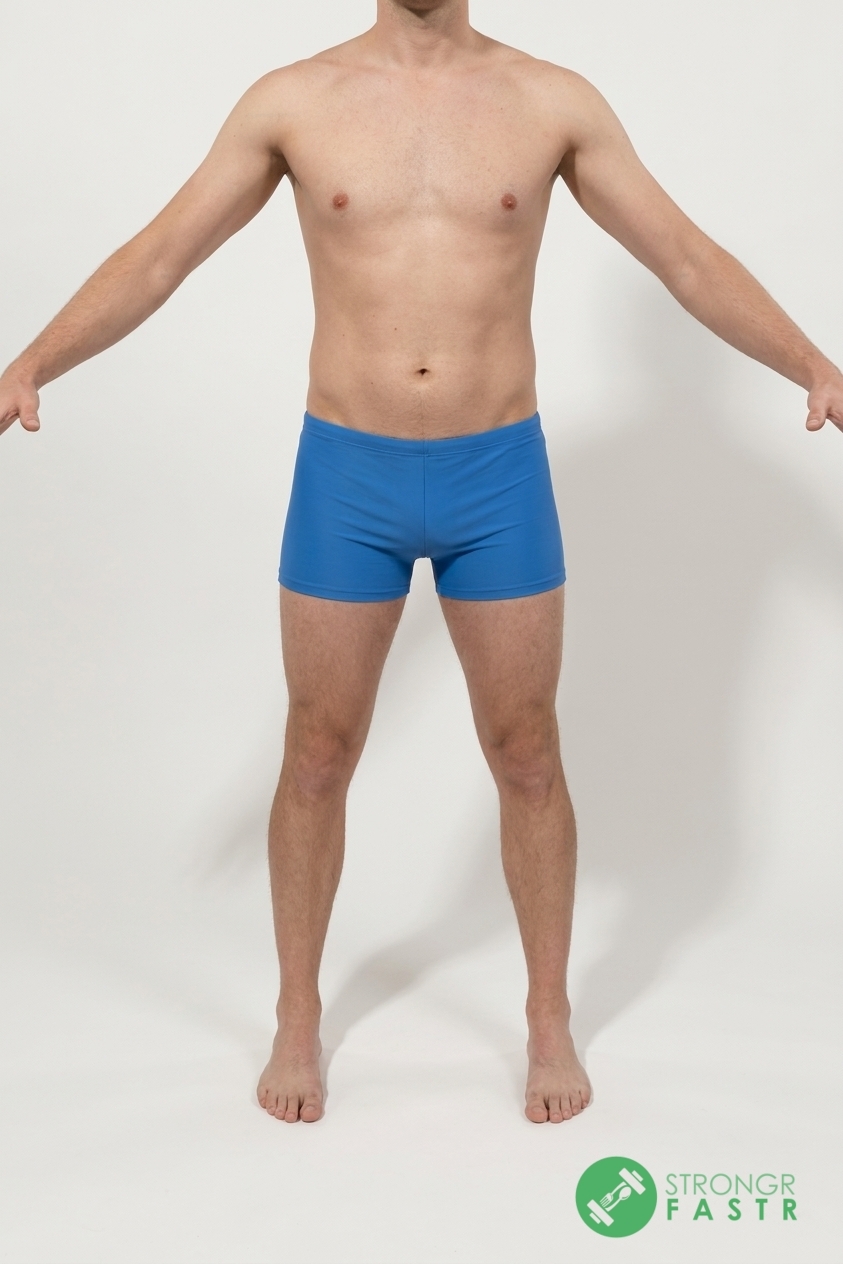 A 6'4", 200 lbs male at about 21% body fat