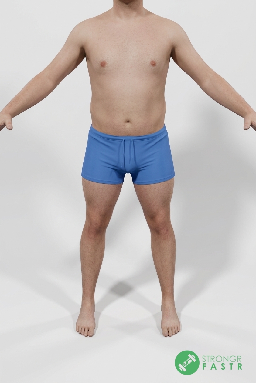 A 5'5", 160 lbs male at about 26% body fat