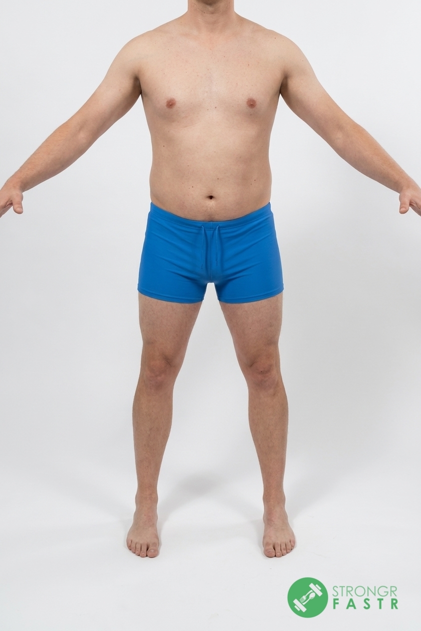 A 5'10", 190 lbs male at about 26% body fat