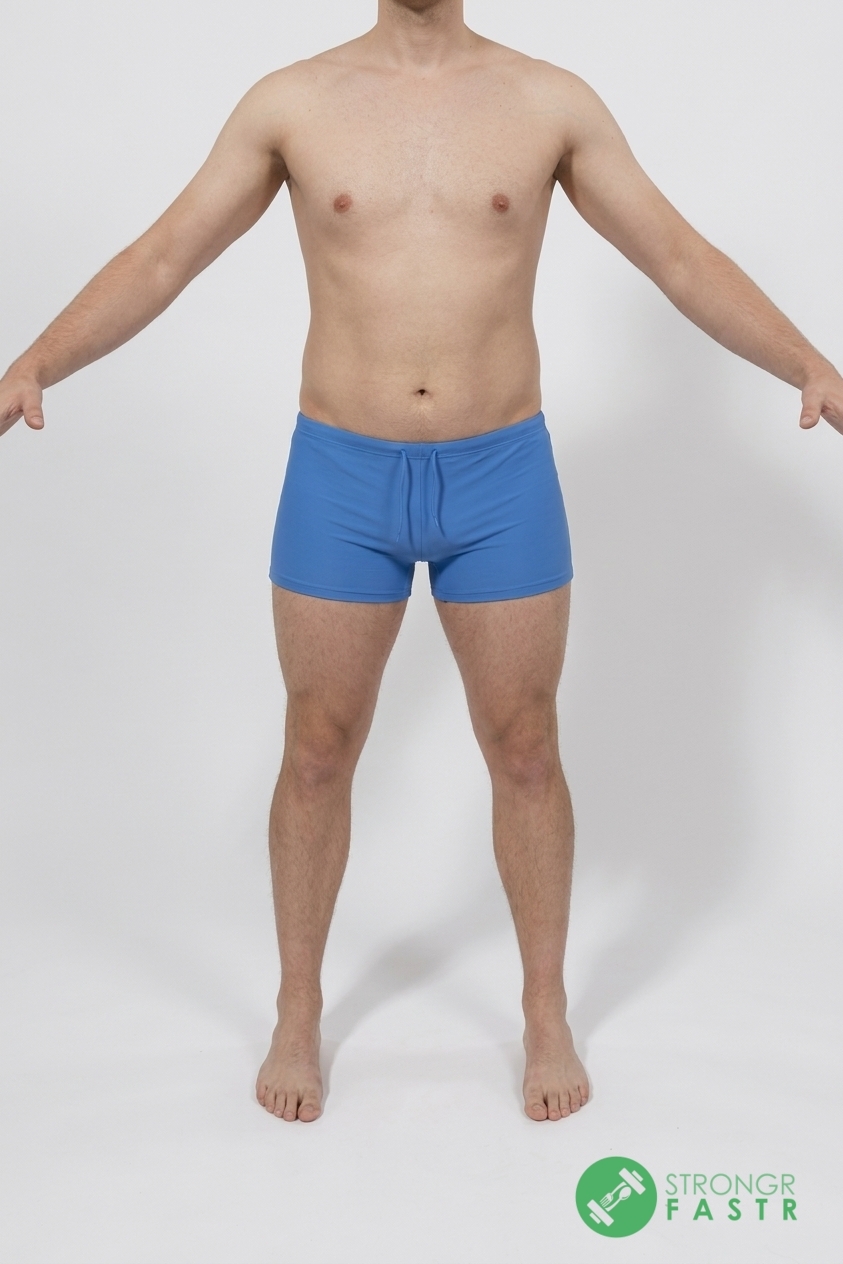 A 6'3", 220 lbs male at about 27% body fat
