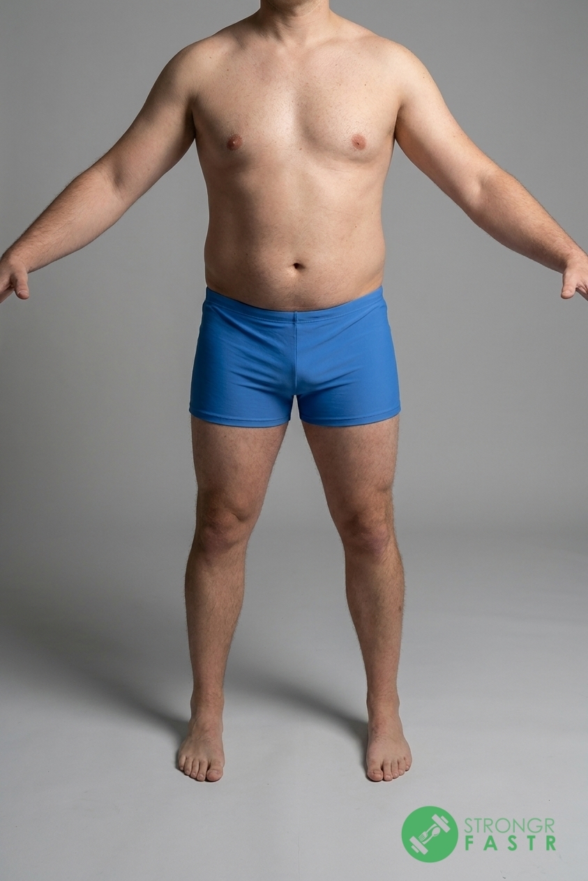 A 6'2", 250 lbs male at about 24% body fat