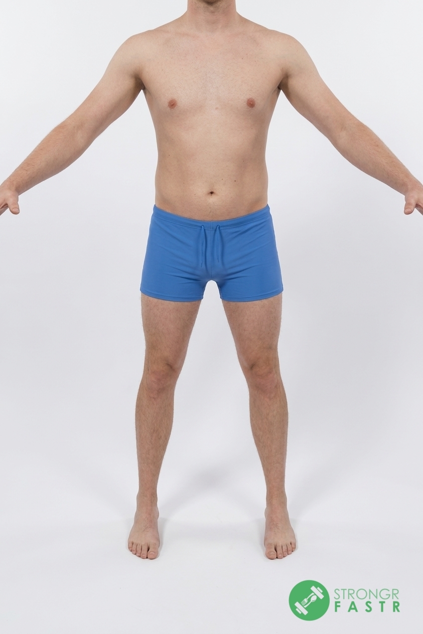 A 5'10", 170 lbs male at about 19% body fat