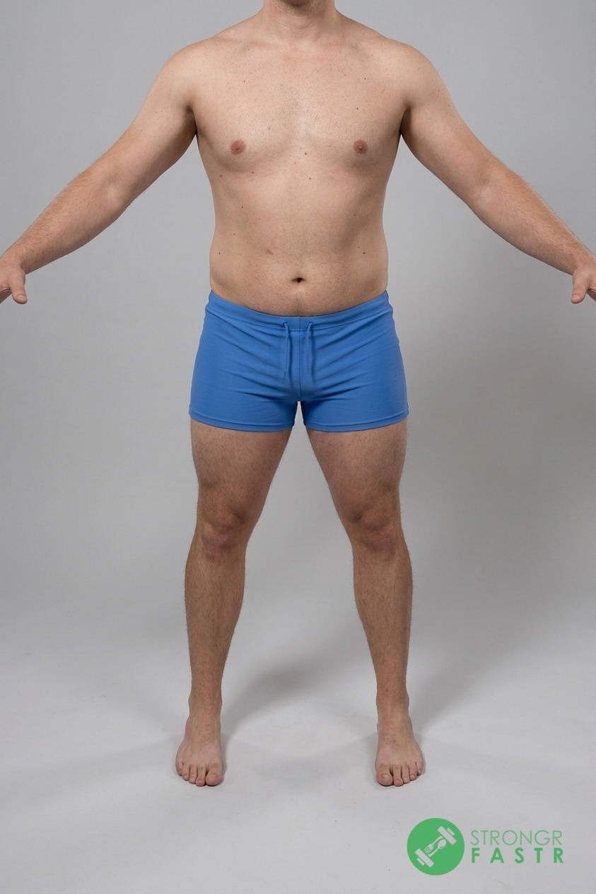 A 5'5", 170 lbs male at about 21% body fat