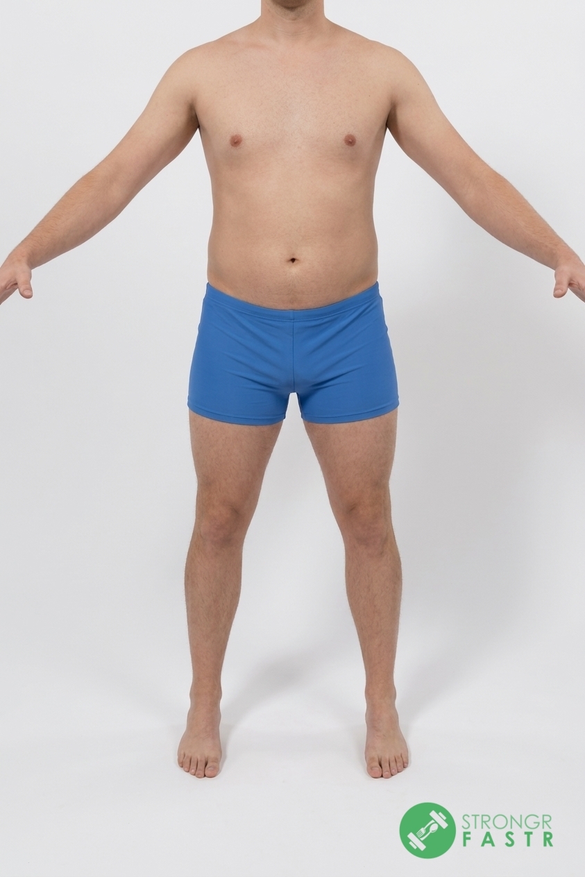 A 6'2", 220 lbs male at about 29% body fat