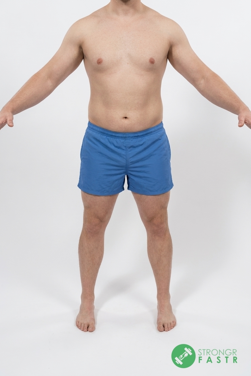 A 5'9", 210 lbs male at about 19% body fat