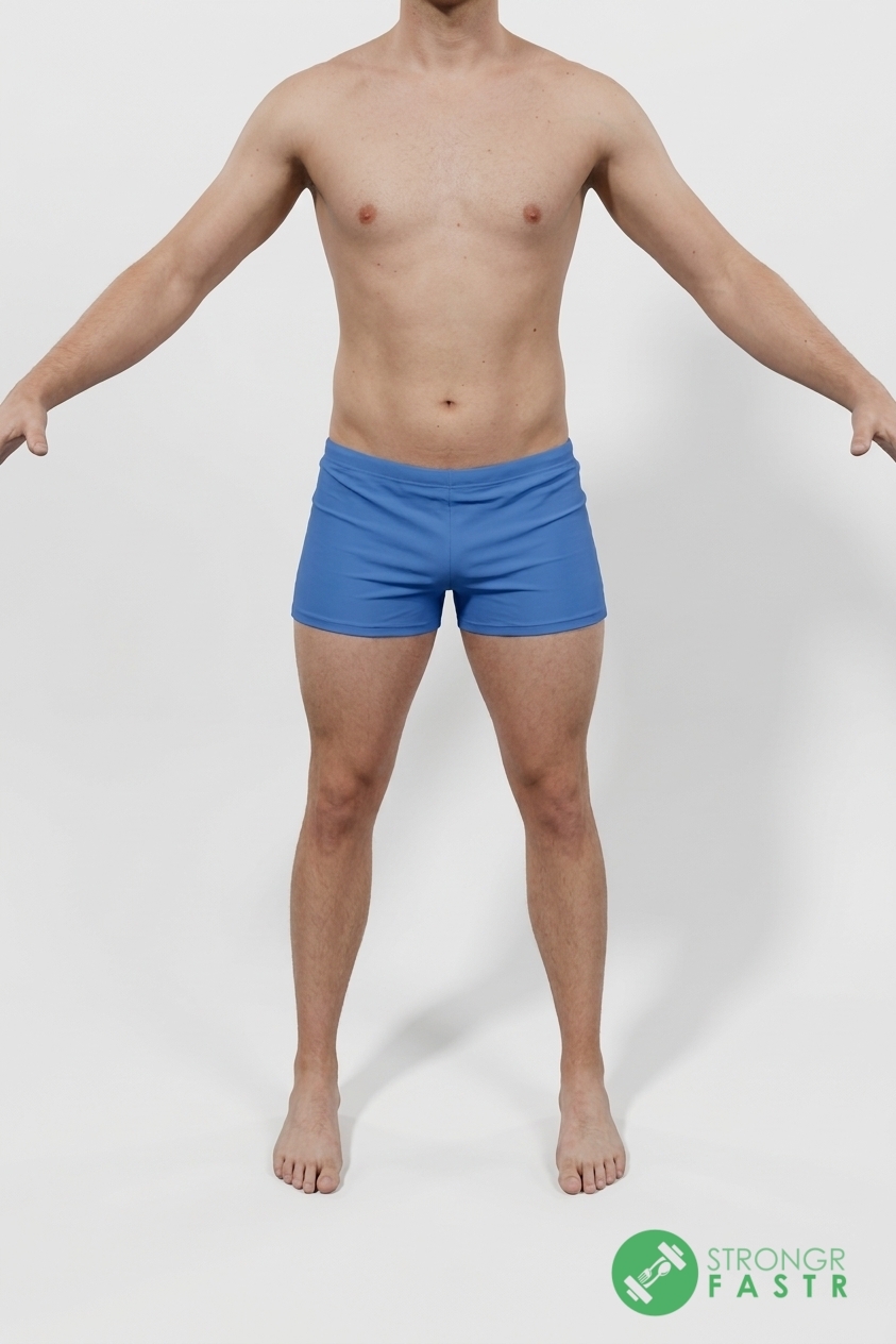 A 6'4", 210 lbs male at about 17% body fat