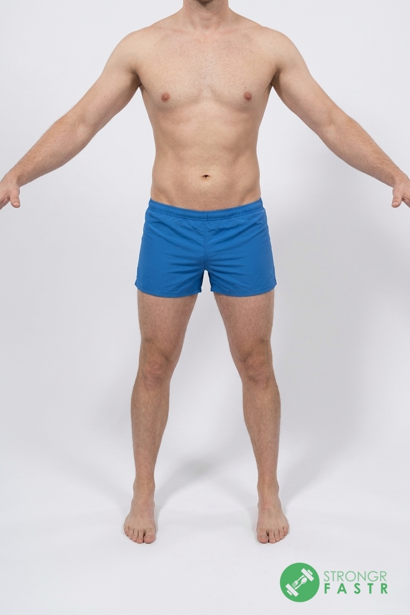 A 5'11", 170 lbs male at about 15% body fat