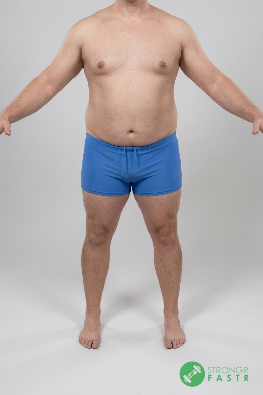 A 5'10", 250 lbs male at about 30% body fat