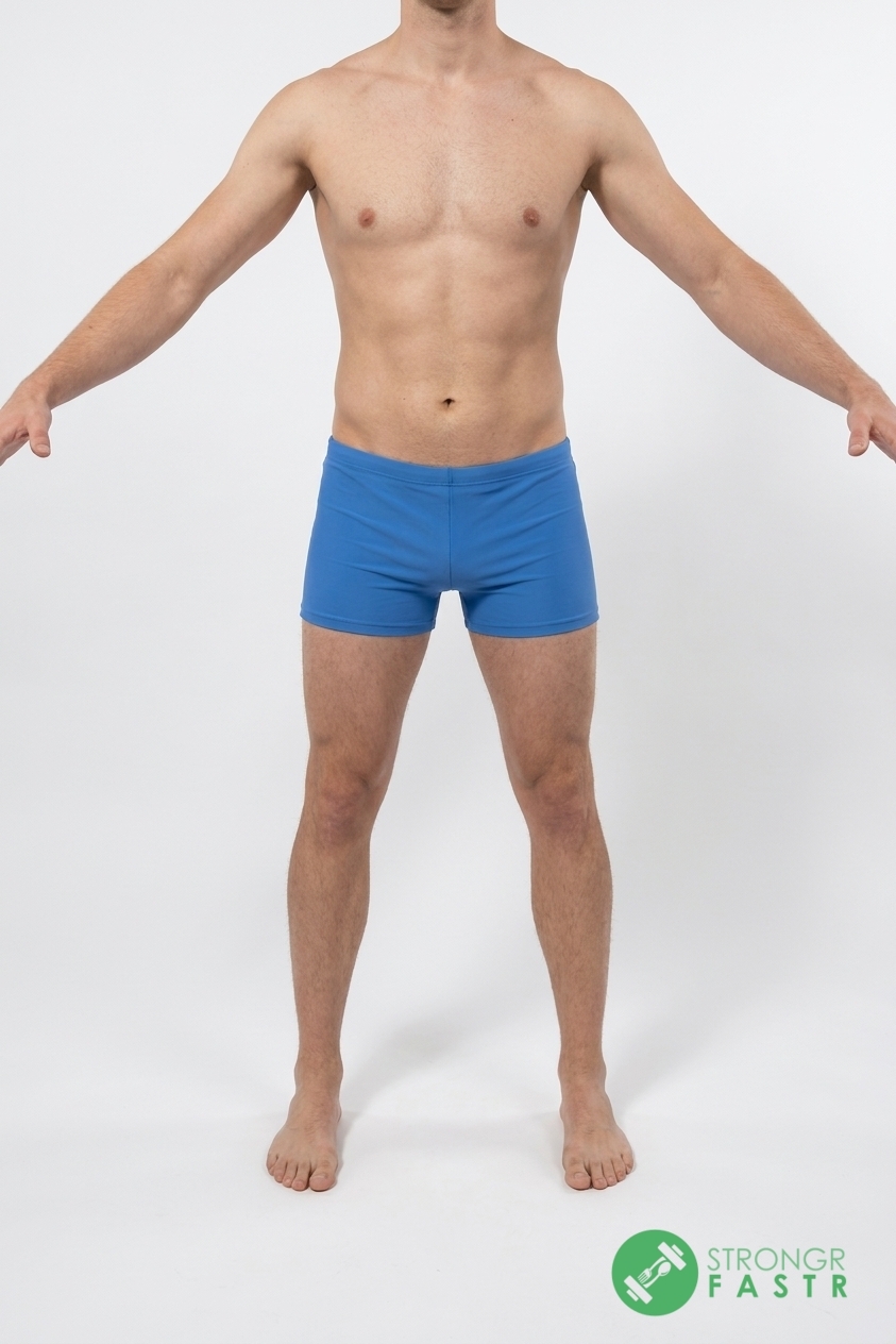 A 6'3", 190 lbs male at about 18% body fat