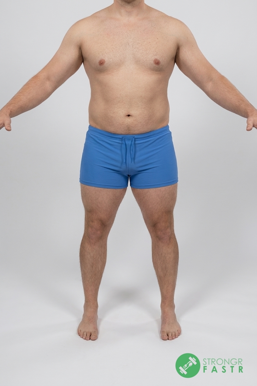 A 5'8", 210 lbs male at about 24% body fat