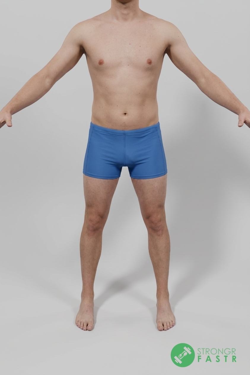 A 5'10", 160 lbs male at about 19% body fat