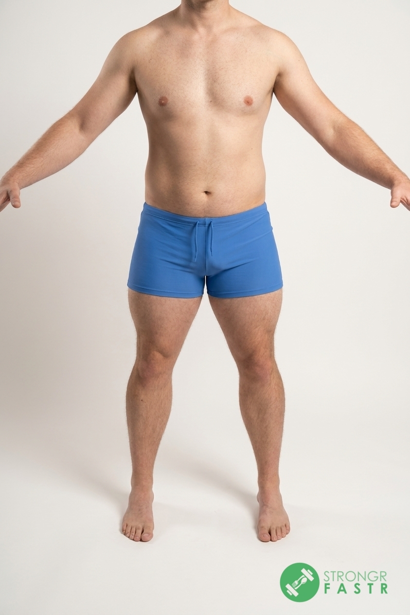 A 5'6", 180 lbs male at about 20% body fat