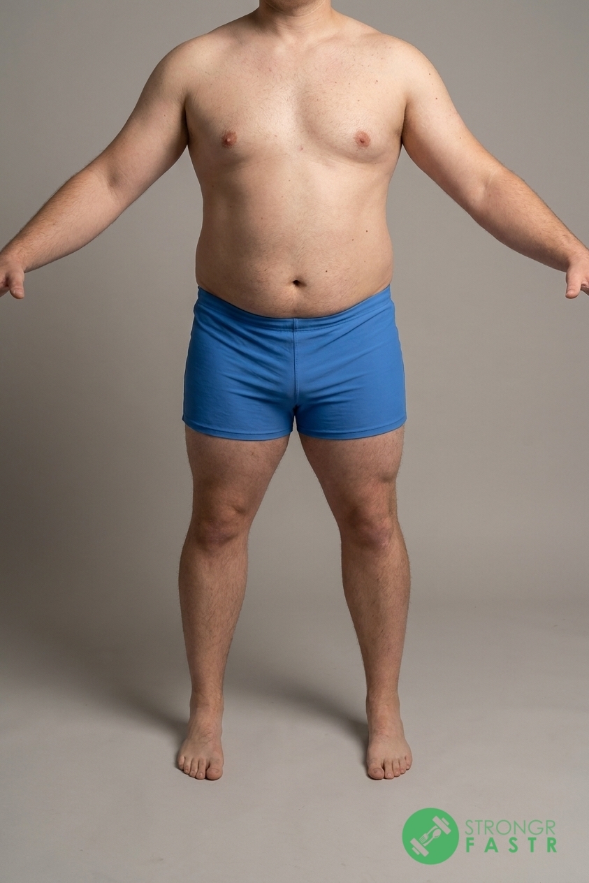 A 5'10", 250 lbs male at about 29% body fat