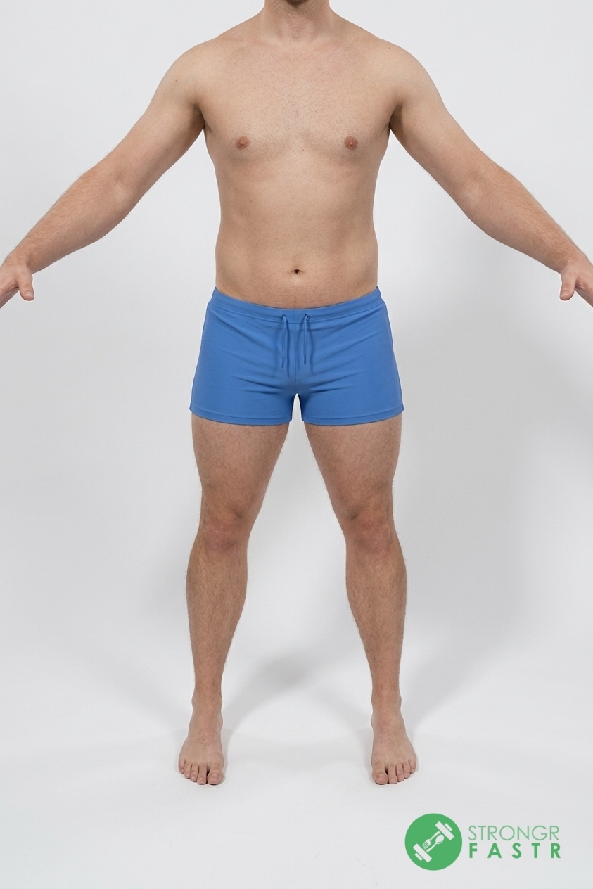 A 5'10", 190 lbs male at about 18% body fat
