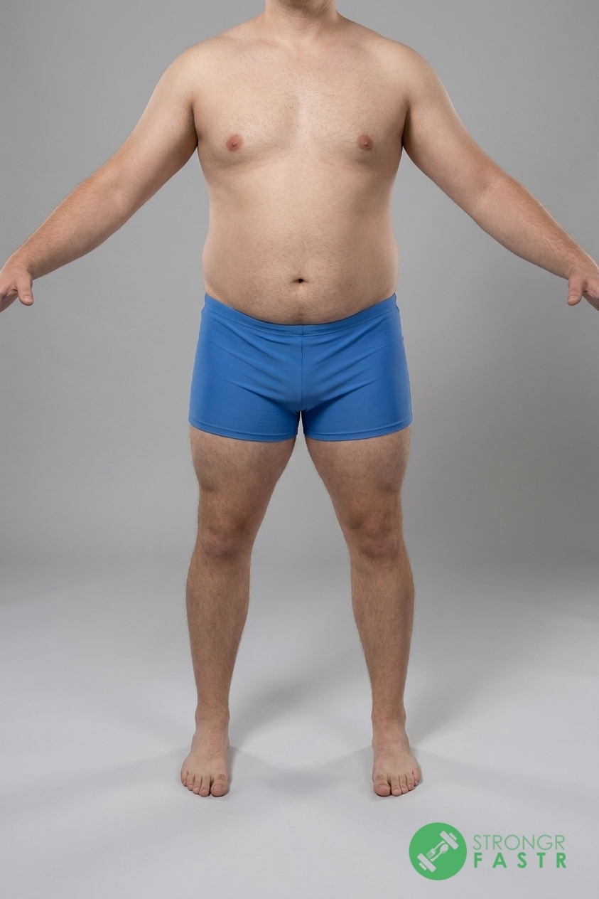 A 6 foot, 250 lbs male at about 29% body fat