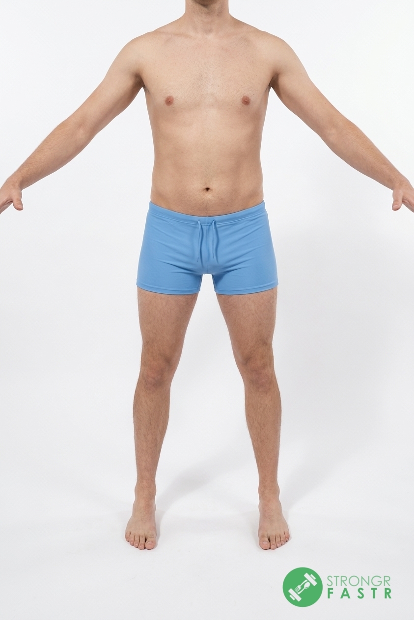 A 6 foot, 180 lbs male at about 24% body fat