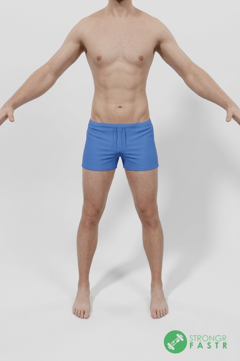 A 5'11", 150 lbs male at about 10% body fat