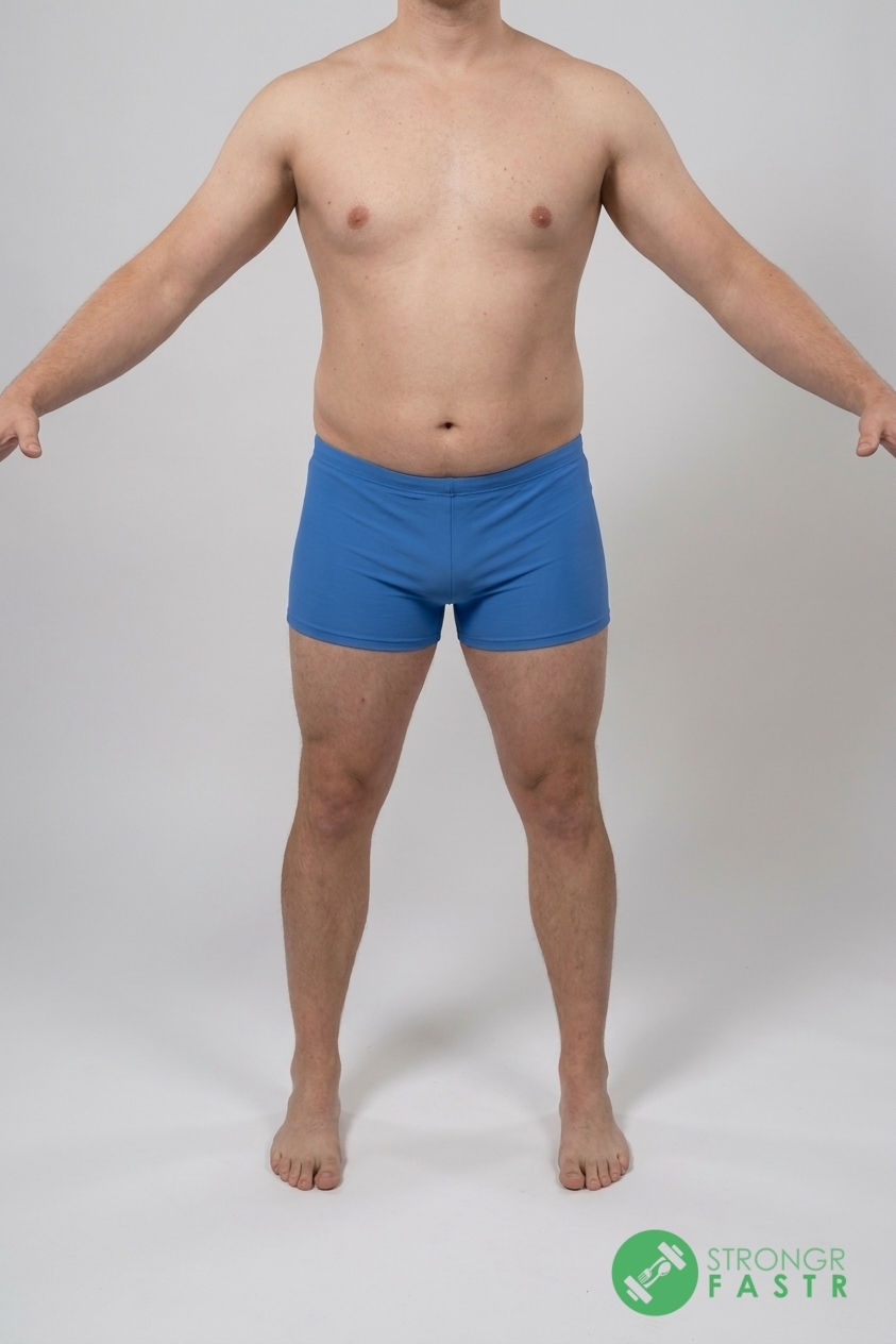 A 6 foot, 220 lbs male at about 26% body fat