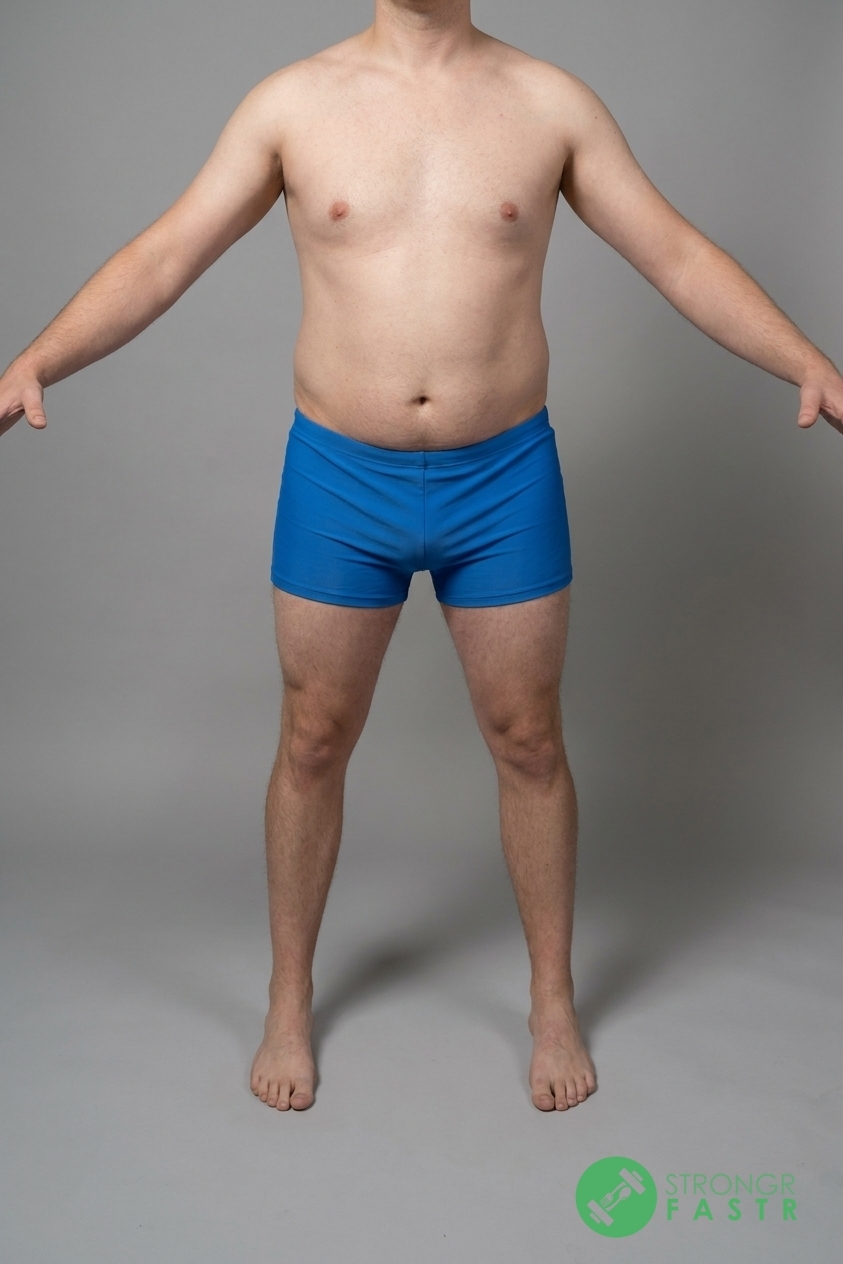 A 5'7", 170 lbs male at about 29% body fat