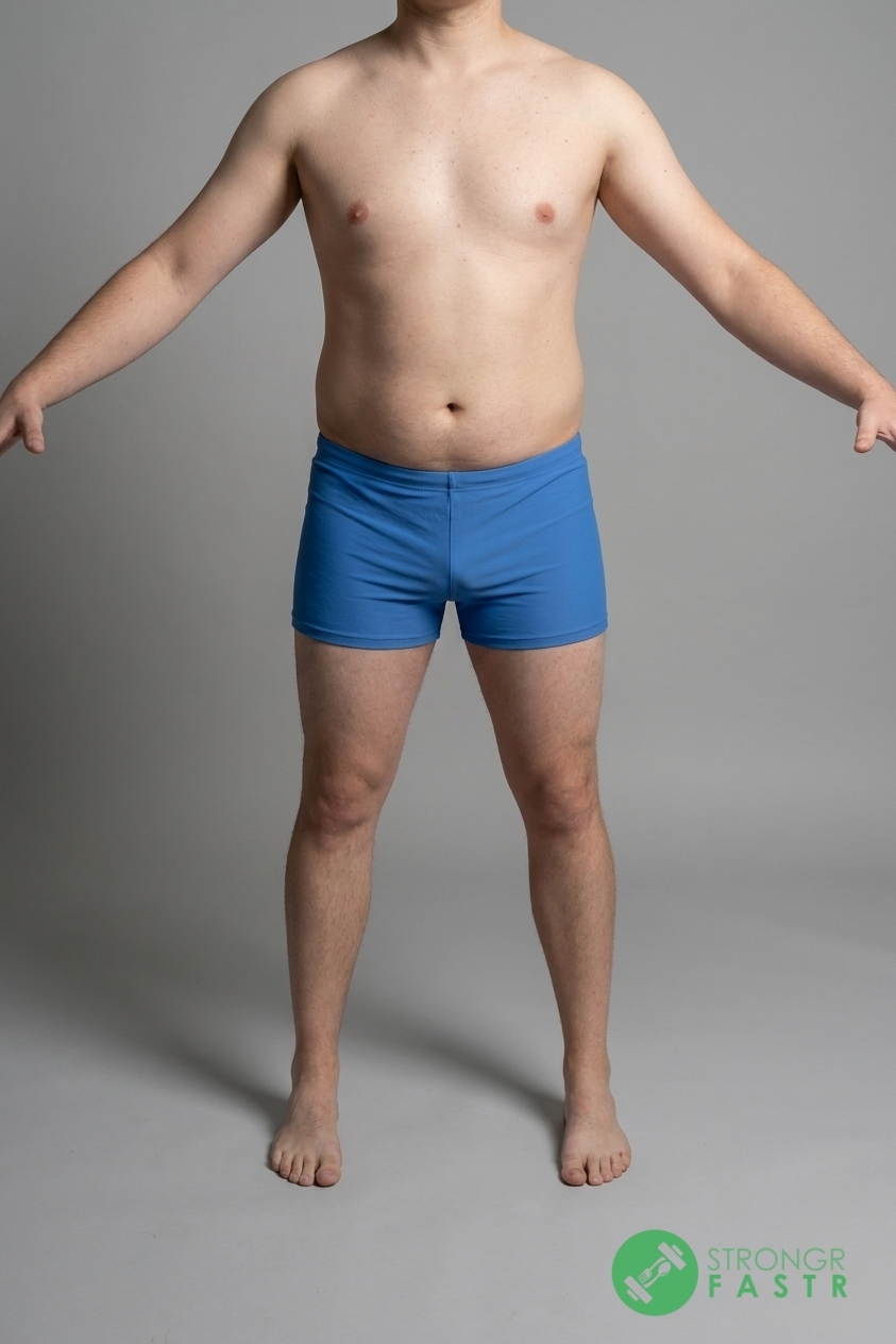 A 6 foot, 210 lbs male at about 22% body fat