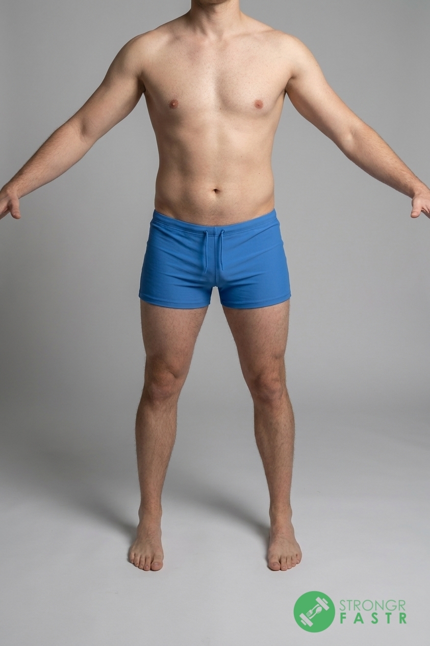 A 5'11", 190 lbs male at about 20% body fat