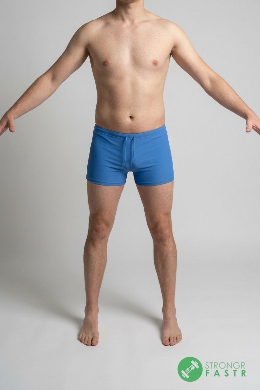 A 6'2", 190 lbs male at about 20% body fat