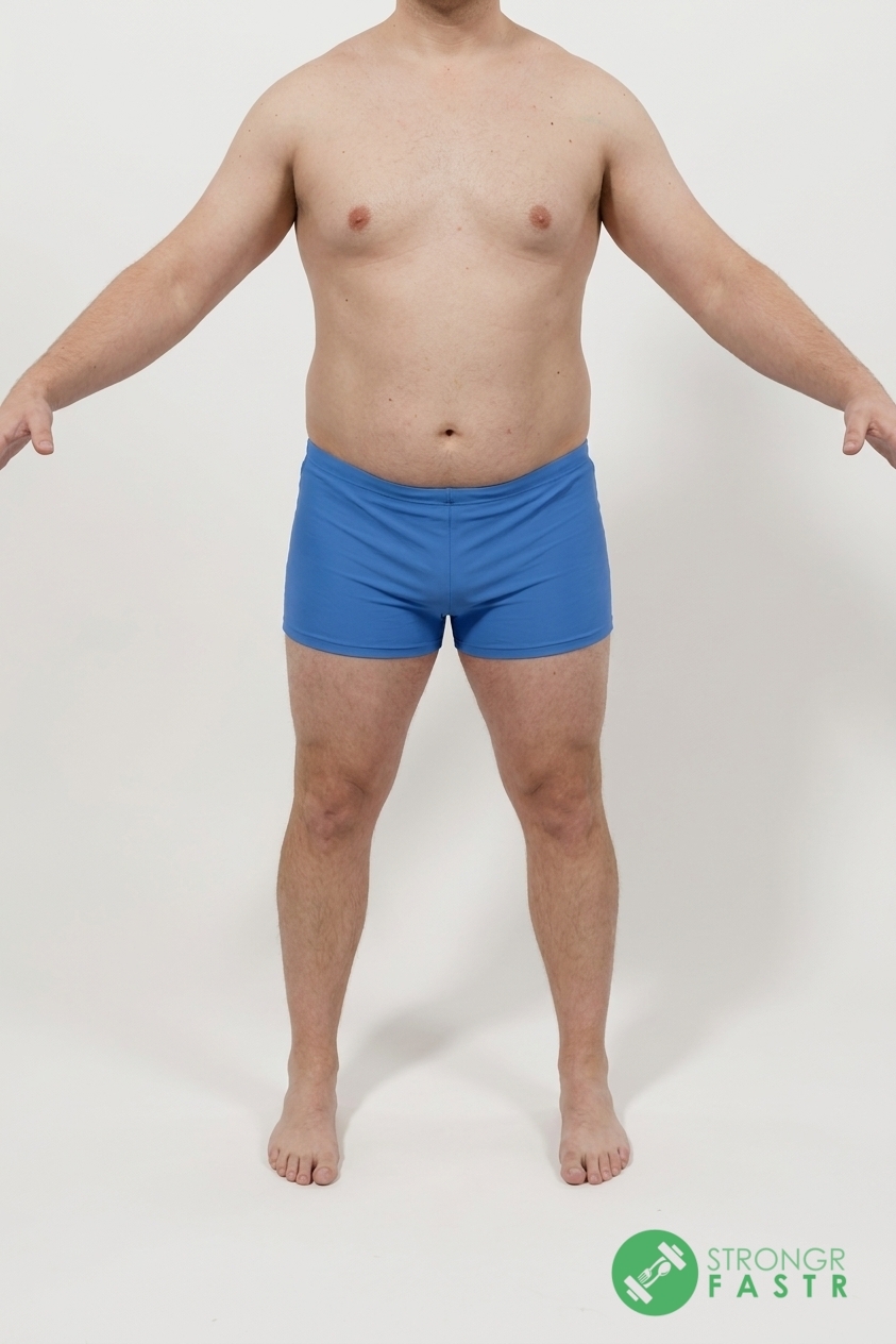 A 5'9", 220 lbs male at about 26% body fat