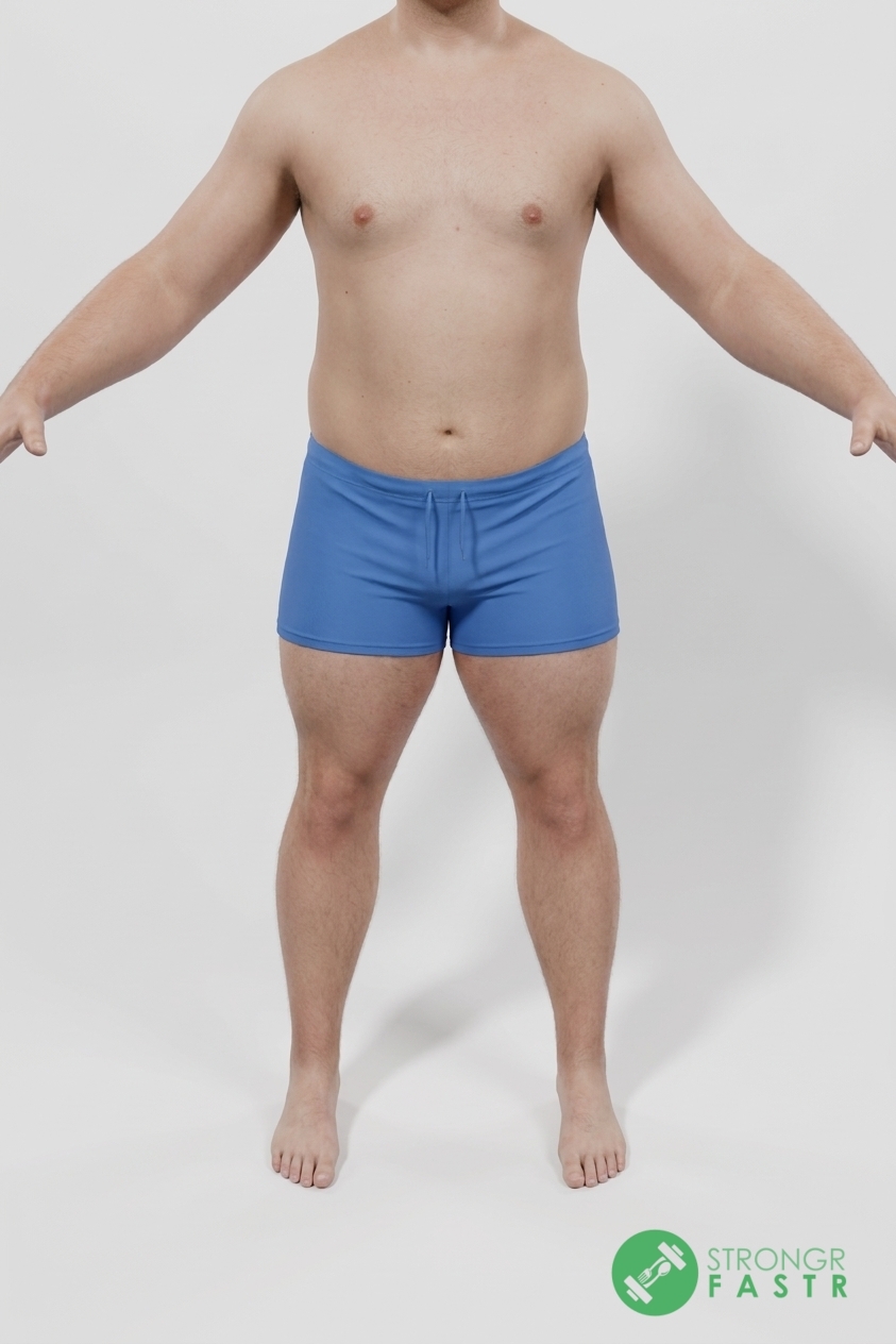 A 6 foot, 250 lbs male at about 25% body fat