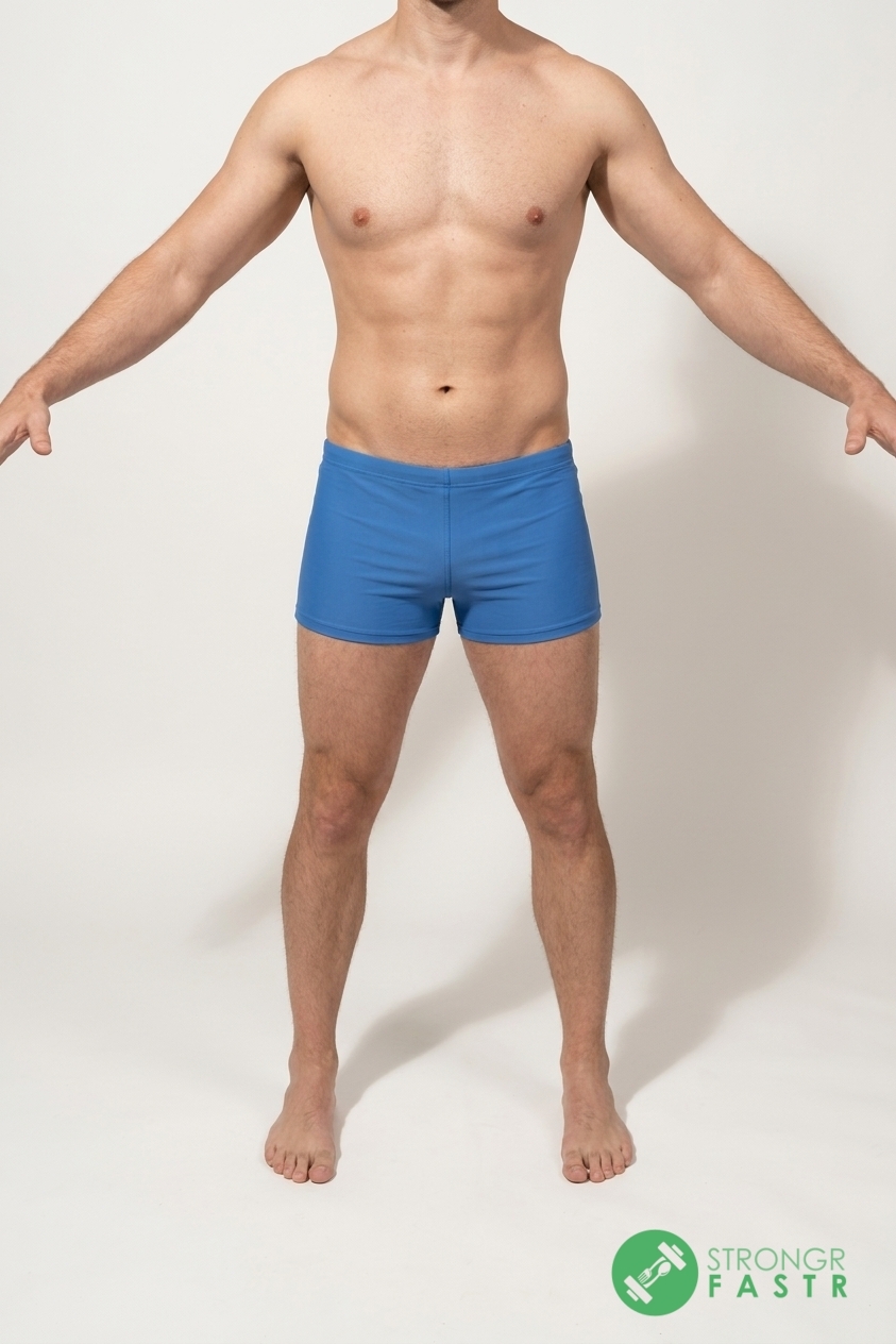 A 5'6", 160 lbs male at about 13% body fat
