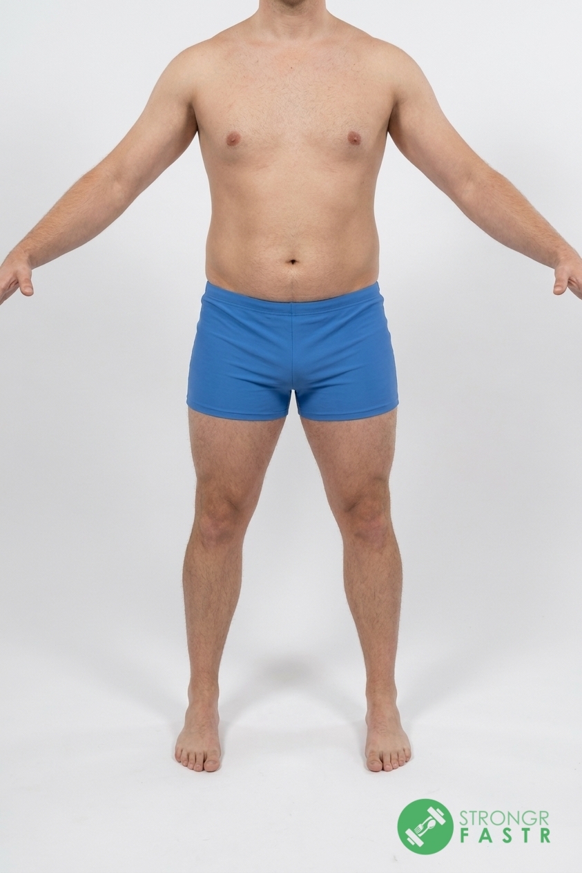 A 5'10", 200 lbs male at about 22% body fat