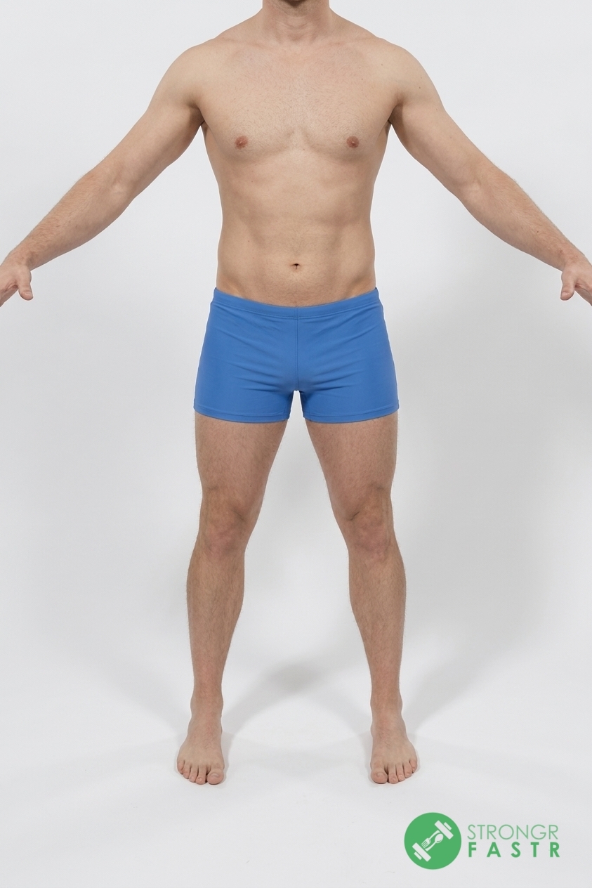 A 5'10", 180 lbs male at about 15% body fat