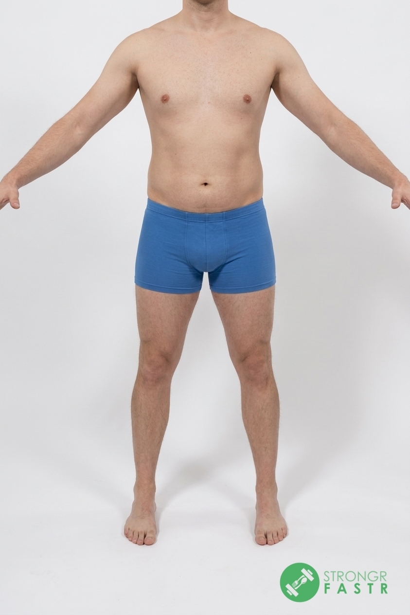 A 6'3", 220 lbs male at about 21% body fat