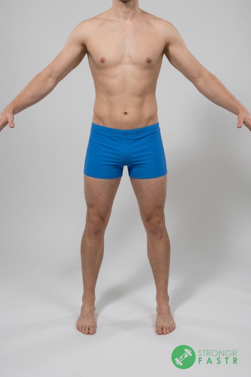 A 6'3", 200 lbs male at about 17% body fat