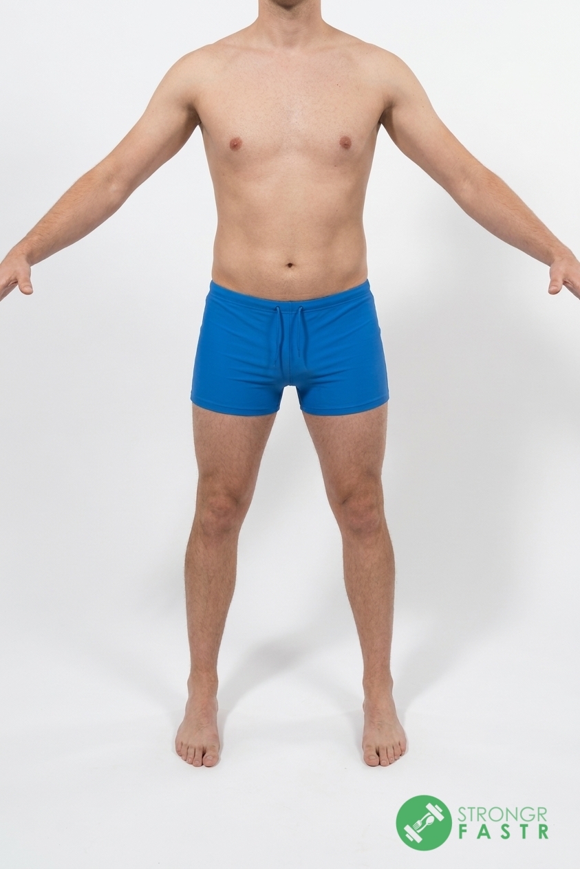 A 5'9", 160 lbs male at about 19% body fat