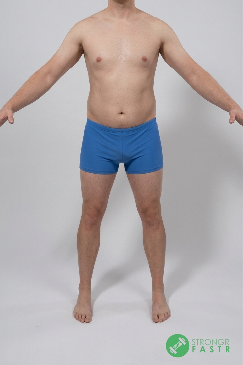 A 5'11", 190 lbs male at about 23% body fat