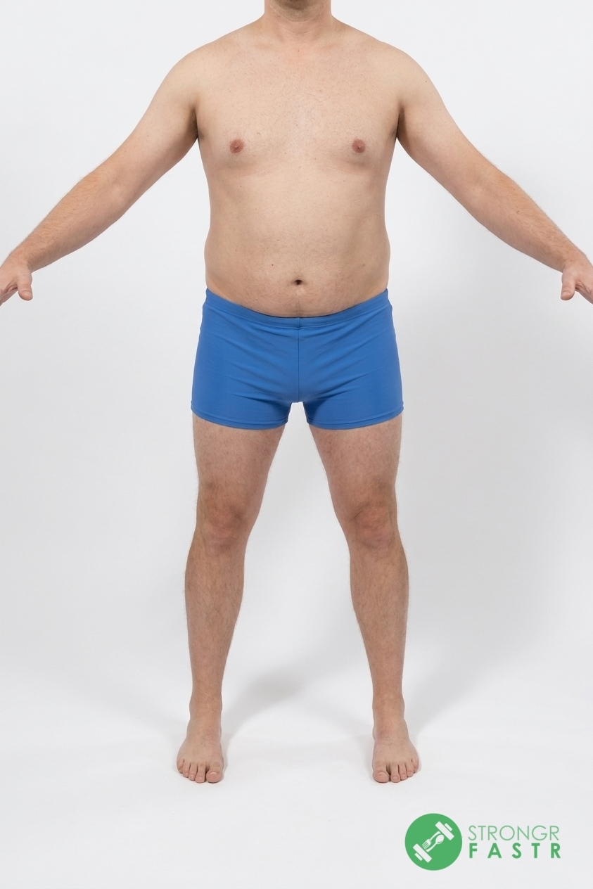 A 5'9", 190 lbs male at about 29% body fat
