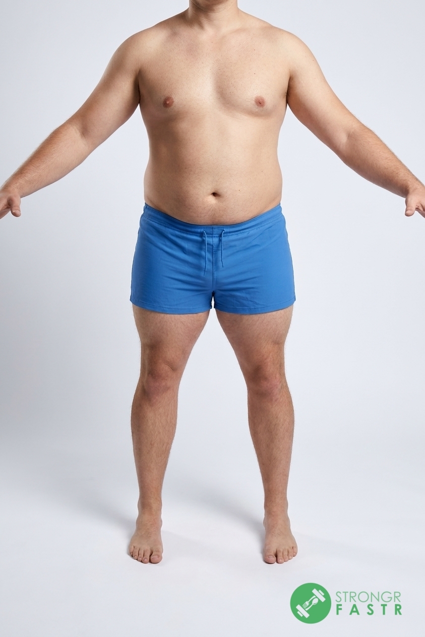 A 6 foot, 250 lbs male at about 30% body fat