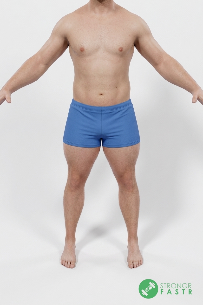 A 5'6", 180 lbs male at about 17% body fat