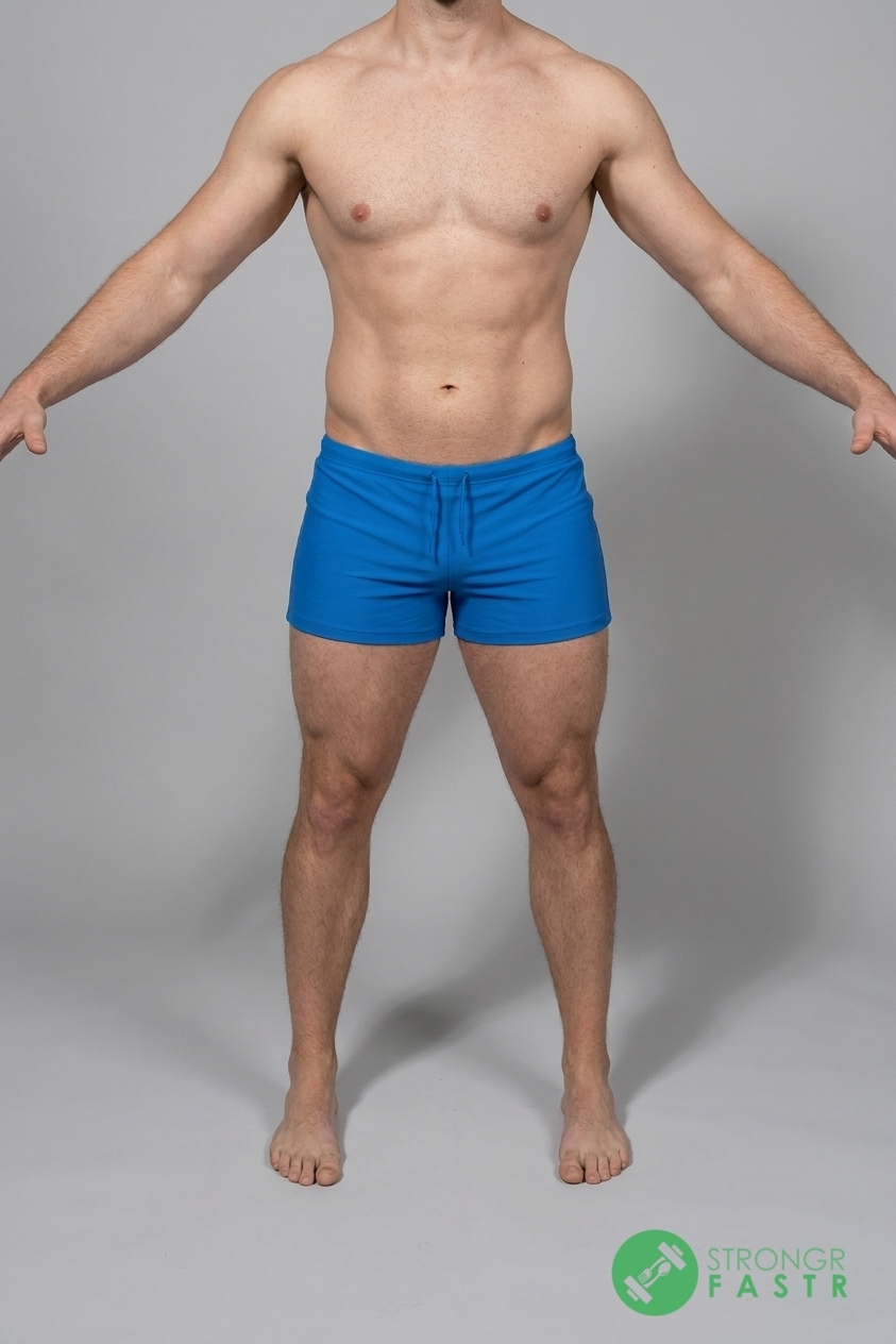 A 5'9", 190 lbs male at about 15% body fat