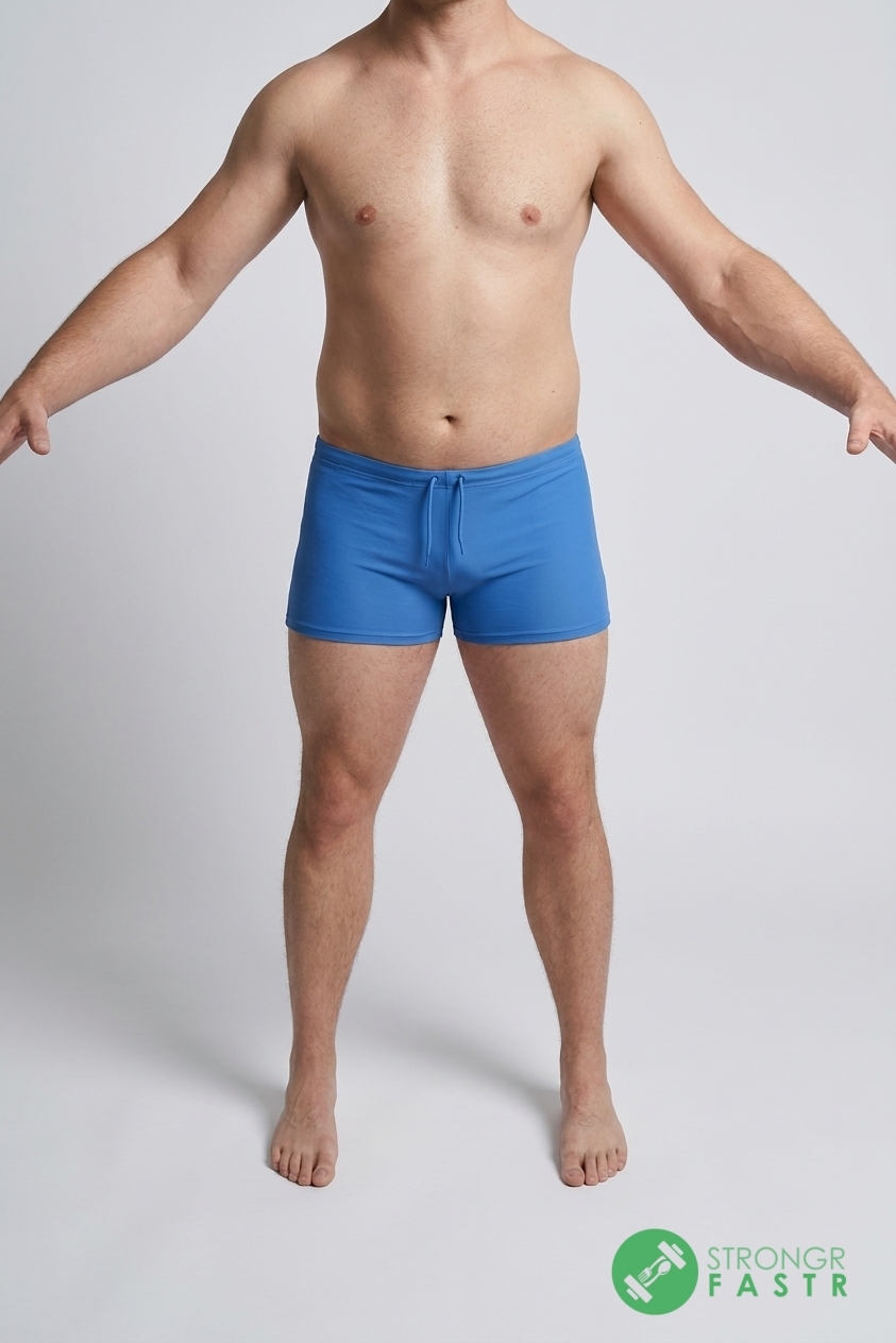 A 5'10", 210 lbs male at about 18% body fat