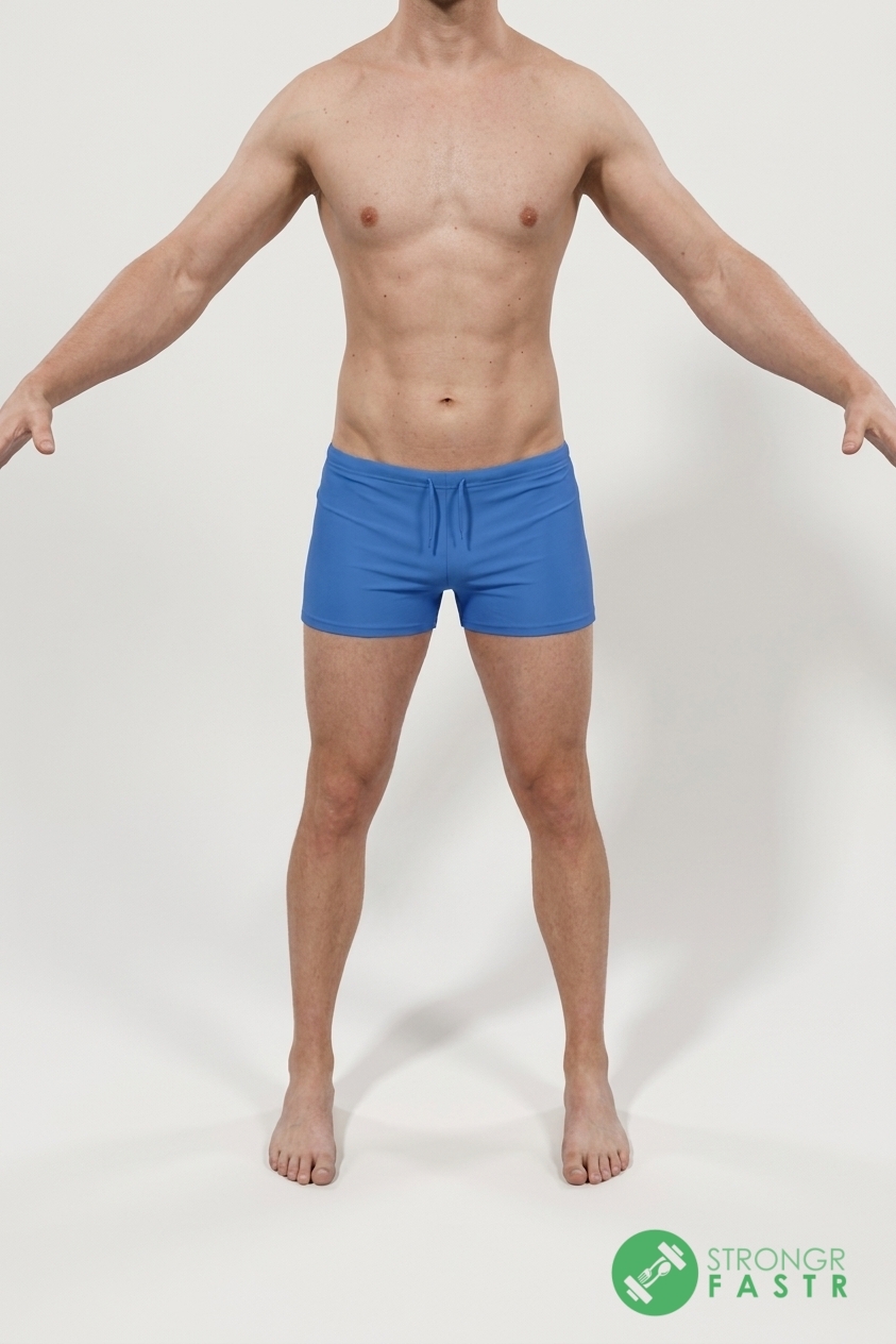 A 5'9", 150 lbs male at about 11% body fat
